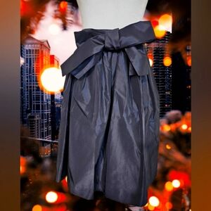 📣 Vintage 90s Chaus Black Super Cute Evening Skirt 🆕 NWOTags 😍 A-line Size 🔟